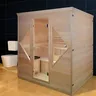 Sauna vapeur domestique extérieur panneau commande sans… – vue 6