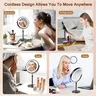 Miroir de courtoisie LED 3 couleurs LED avec hauteur… – vue 6
