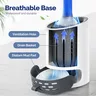 Pulvérisateur d'eau Brosse de toilette en silicone 40 cm… – vue 3