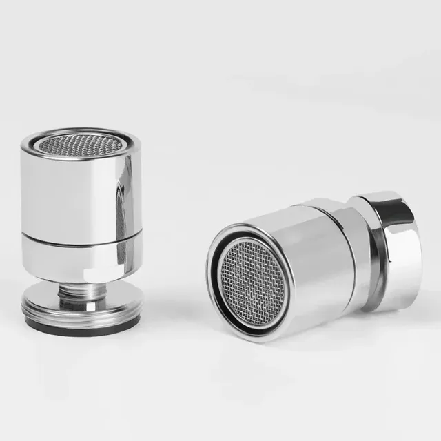 Aérateur robinet laiton chromé inox pivotant 360… – vue 2