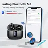 Écouteurs sans fil avec Bluetooth 5.3 – vue 5