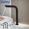 ZAPPO robinet de salle de bains à capteur noir – vue 1