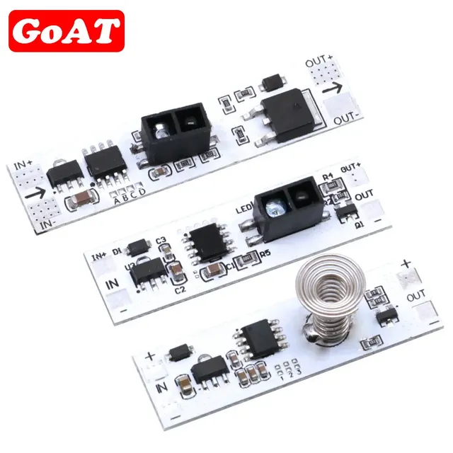 Module capacitif de commutateur tactile 5V-24V 3A LED – vue 2