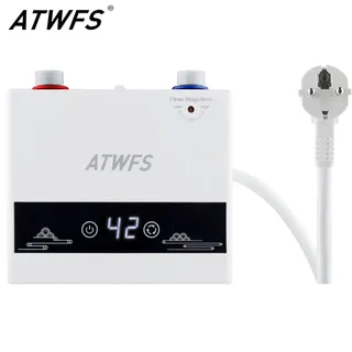 ATWFS 220V chauffe-eau électrique eau chaude pour salle de bain…