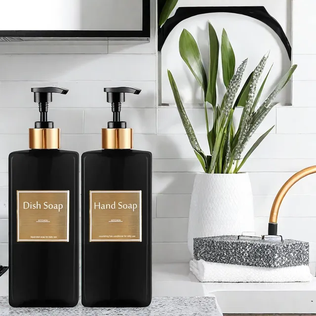 Ensemble distributeur de savon de douche – vue 2