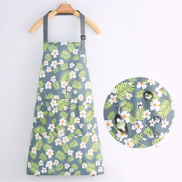 Nouveau coton toile mode tablier imperméable tabliers de… – vue 4