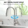 Mitigeur Cuisine Monocommande Acier Inoxydable Brossé… – vue 5