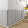 Panneau mural rembourré capitonné vert sarcelle tissu… – vue 2