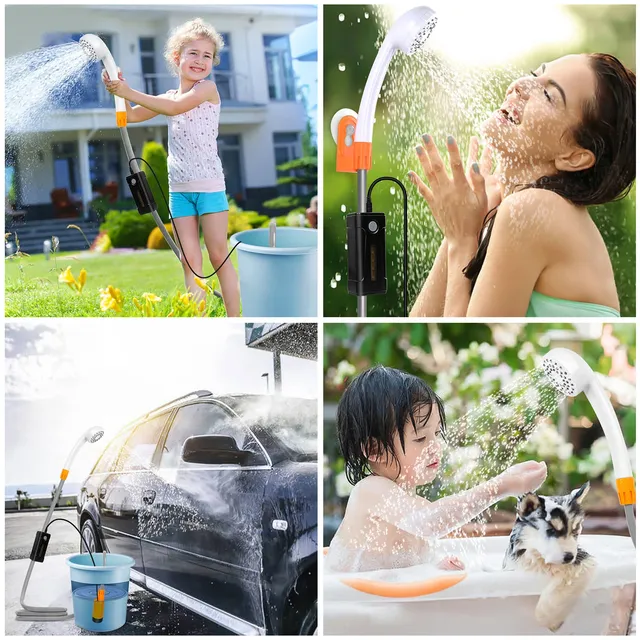Douche camping portable rechargeable électrique… – vue 4