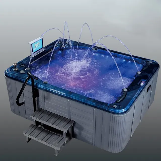 Spa acrylique extérieur baignoire remous jets massants…