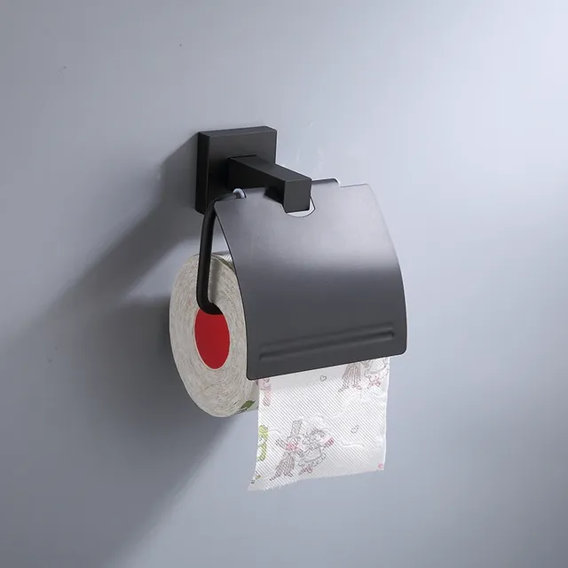 Porte papier toilette mural double tablette rangement… – vue 6
