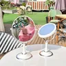 Miroir de maquillage Double face rotatif à 360 degrés – vue 3