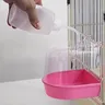 1 baignoire pour oiseaux en acrylique transparent – vue 5