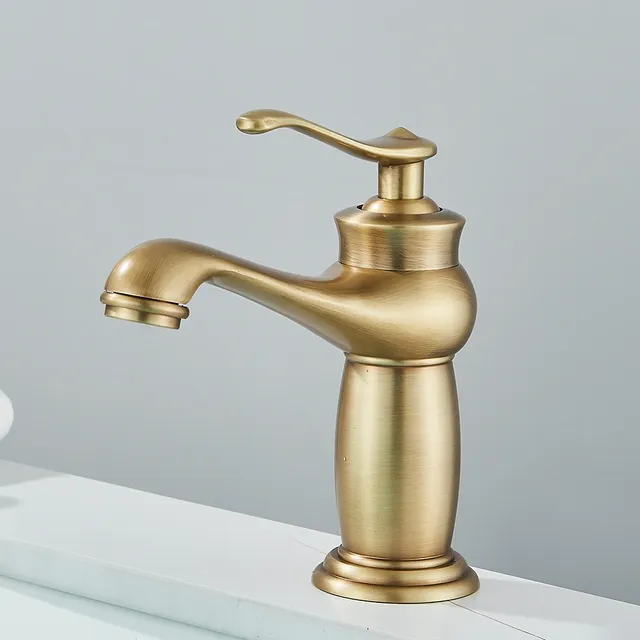 Mitigeur lavabo monocommande monotrou vasque antique… – vue 4