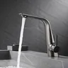 Robinet de lavabo de salle de bains moderne en laiton… – vue 2