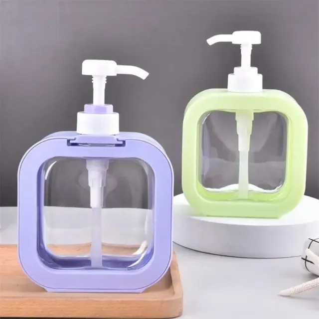 Distributeur à pompe à main en plastique liquide Regina – vue 5