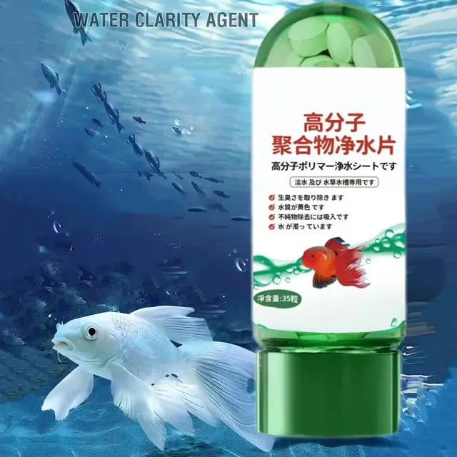 Comprimés purification eau aquarium pastilles vertes… – vue 5
