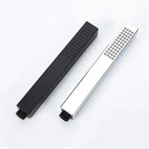 Pommeau de douche à haute pression, pulvérisateur à économie d&rsquo;eau, fonction unique, carré, universel, mode créative