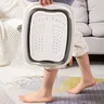 Bain pieds électrique portable pliable compact blanc… – vue 3