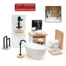 1/12 maison de poupée Simulation lavabo baignoire… – vue 1