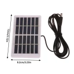 Mini panneau solaire polycristallin extérieur bricolage 1W 5V USB panneau solaire monocristallin chargeur de Module d&rsquo;alimentation