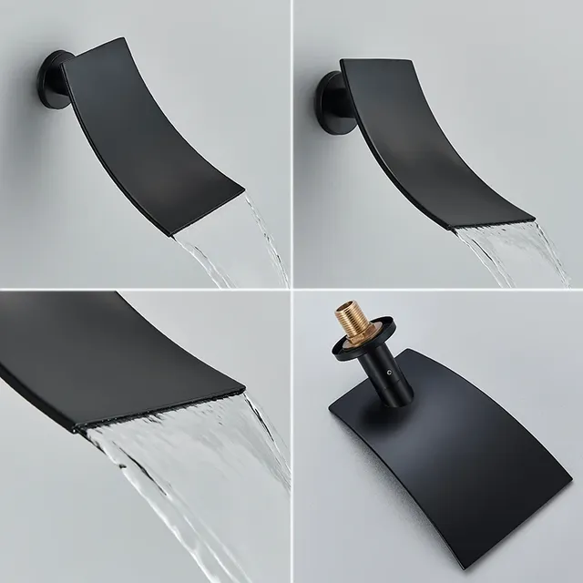 Robinet de douche dissimulé noir mat – vue 5