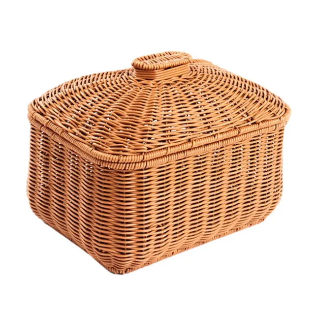 Mir tissé à la main avec couvercle pour la décoration de… – vue 5