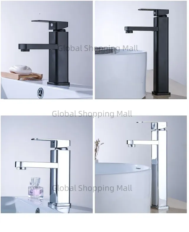 Robinet de salle de bains monotrou mitigeur d'eau chaude… – vue 3