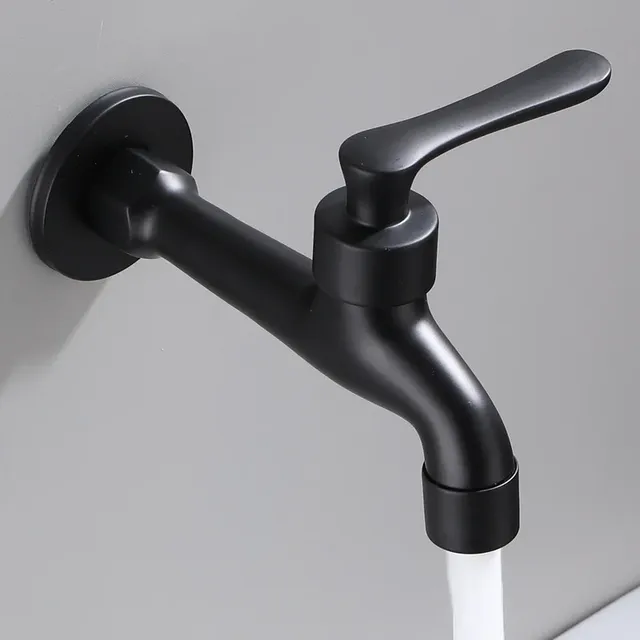Robinet de Machine à laver noir – vue 3
