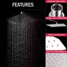 Pommeau de douche à effet de pluie 12/10/8 pouces – vue 4