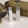 Lot 2 chargeurs tactiques compacts métal chromé acier… – vue 1