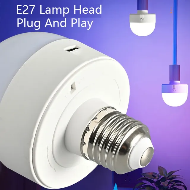Ampoule LED moderne lampe en direct RGB télécommande à… – vue 2