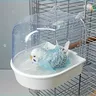 1 baignoire pour oiseaux en acrylique transparent – vue 4