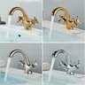 Senlesen Robinet Antique Robinet de lavabo de salle de… – vue 3