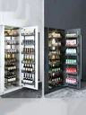 Armoire de cuisine haute à 6 niveaux – vue 4