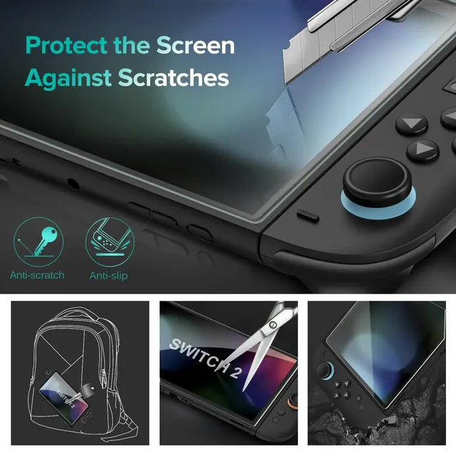 Protecteur d'écran en verre trempé pour Switch Nintendo… – vue 4