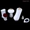 Ensemble de salle de bains miniatures en porcelaine… – vue 2