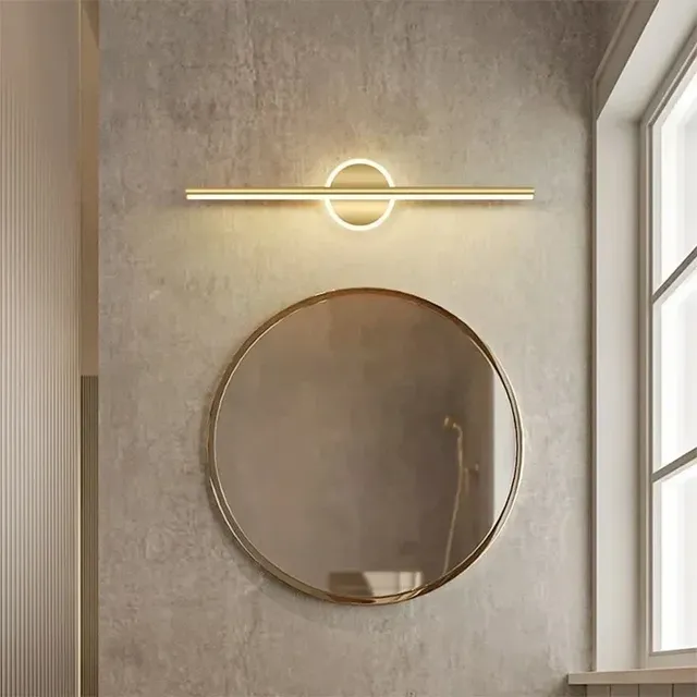 Lampe de miroir LED nordique Simple longue applique… – vue 2