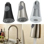 Tête de robinet de pulvérisation universelle de cuisine, tête de pulvérisation extractible, robinet d&rsquo;évier de remplacement, mitigeur de lavabo, robinets de cuisine, robinet extractible