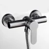 Robinet de douche brossé mitigeur douche baignoire interrupteur de mélange Triple robinet chaud et froid robinet de douche accessoires de salle de bains Robinet de douche brossé mitigeur douche baignoire interrupteur de mélange Triple robinet chaud et froid robinet de douche accessoires de salle de bains