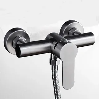 Robinet de douche brossé mitigeur douche baignoire interrupteur de…