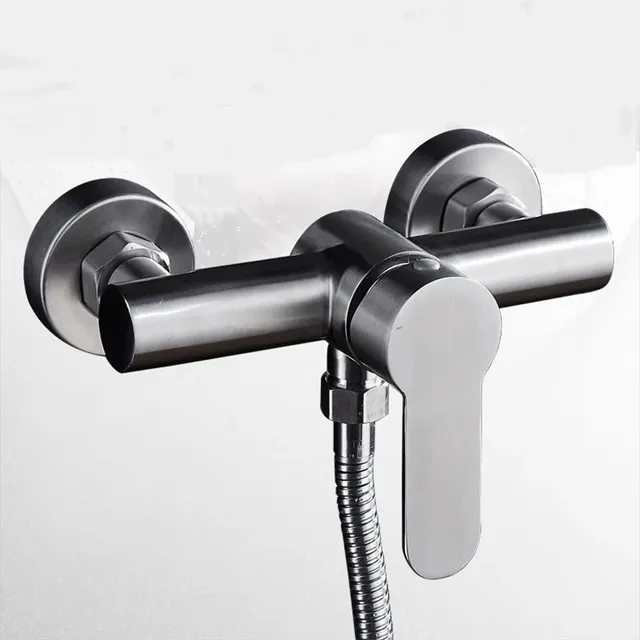 Robinet de douche brossé mitigeur douche baignoire…