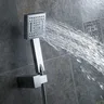 Bakala pommeau douche ABS plastique chrome poli extra… – vue 2