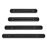 Porte couteaux magnétique mural acier noir slim inox… – vue 6