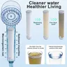 Pommeau douche main multifonction brosse silicone… – vue 6