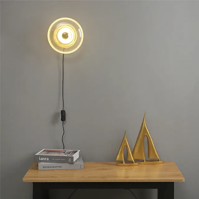 Applique Murale en Verre au Design Nordique Moderne – vue 2