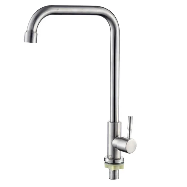 Robinet de cuisine en acier inoxydable – vue 3