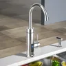 Robinet mitigeur chauffe eau instantané inox brossé col… – vue 3