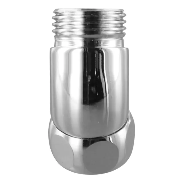 Connecteur de pomme de douche à main chromé – vue 3