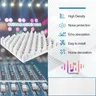 Panneau acoustique insonorisant mousse alvéolée blanche… – vue 3